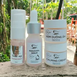 Combo mini dưỡng và phục hồi da Bakuchoil