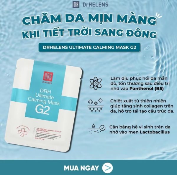 Mặt nạ phục hồi DRH Ultimate Calming Mask G2 Hàn Quốc